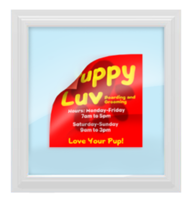 Window Decals - Rectangular