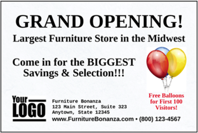 Banner 3 ft x 2 ft (Easy)