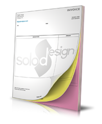 NCR Forms 8.5" x 11"