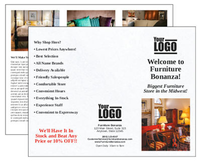 Brochure - 8.5 x 11, Tri-Fold (Easy)